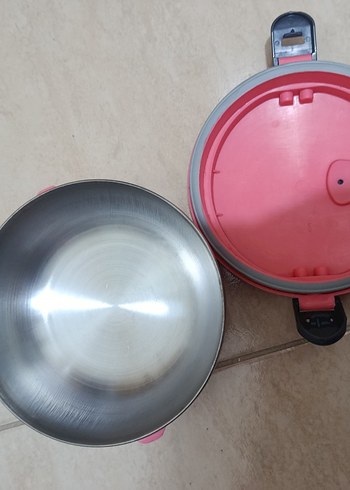 Koyu Pembe Çocuk Termosu - Görsel 3