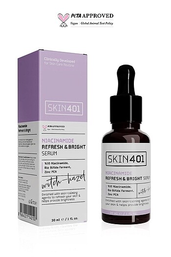 Skin401 10% Niacinamide Refresh & Bright Serum 30 ml