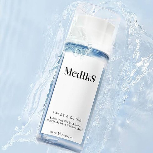 Medik8 PRESS & CLEAR? BHA TONİK akneli karma yağlı ciltler için