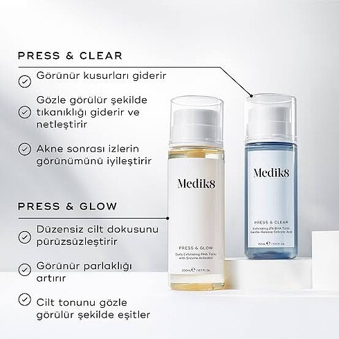 The Ordinary Medik8 PRESS & CLEAR? BHA TONİK akneli karma yağlı ciltler için