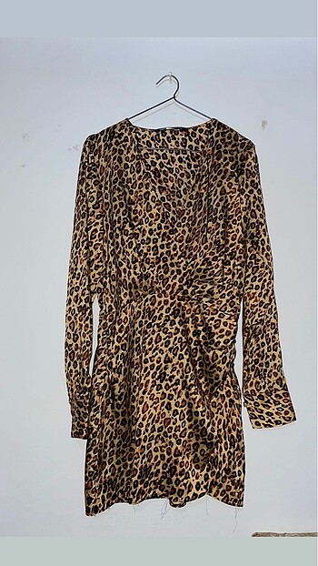 Leopar elbise - Görsel 4