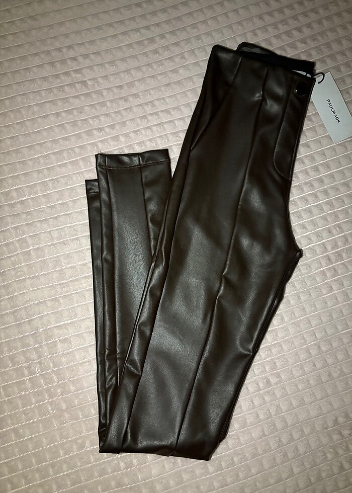 Koyu kahve pantolon - Görsel 2