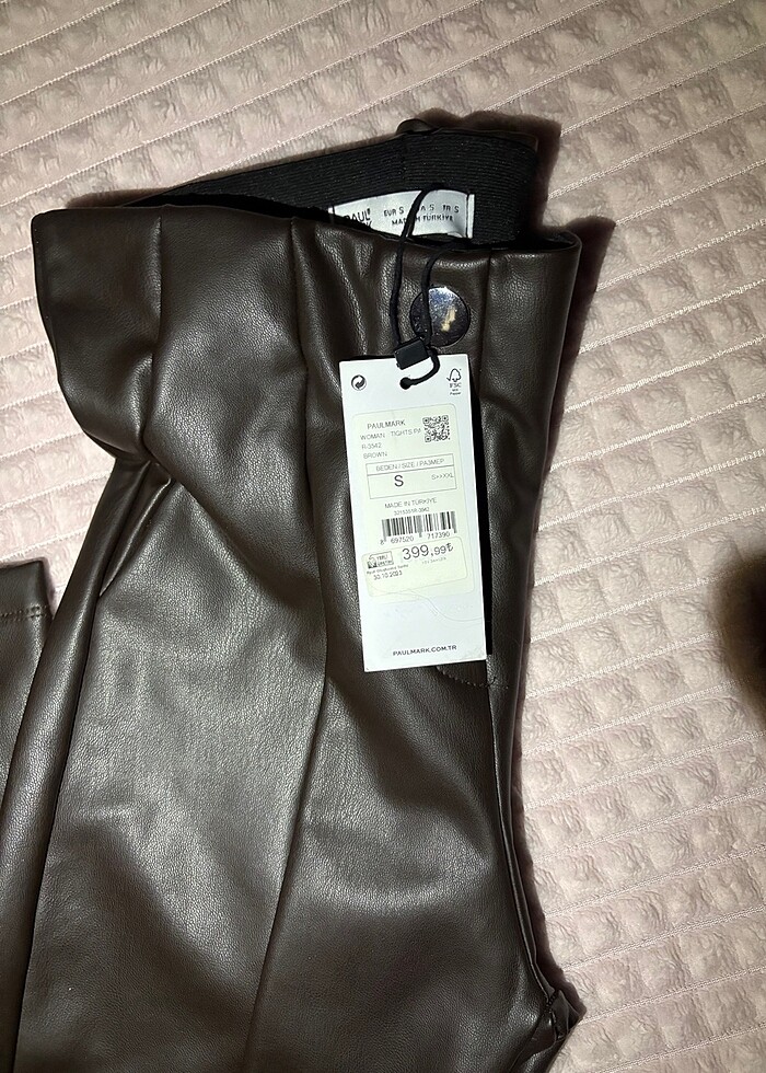 Koyu kahve pantolon - Görsel 4