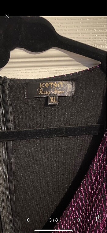 xl Beden #koton party wear simli kısa elbise