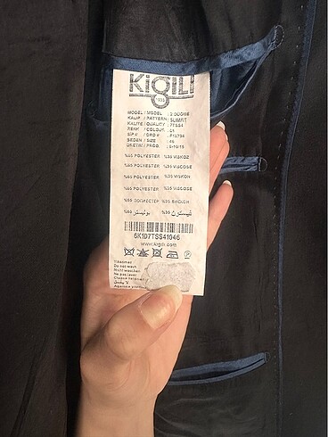 46 Beden siyah Renk Erkek takım elbise