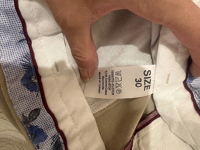 30 Beden camel Renk Erkek kumaş pantolon