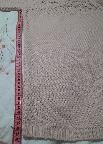 pudra Triko Kadın Kazak - Görsel 5