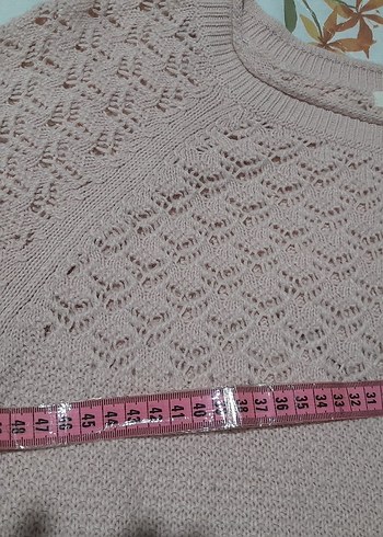 pudra Triko Kadın Kazak - Görsel 4