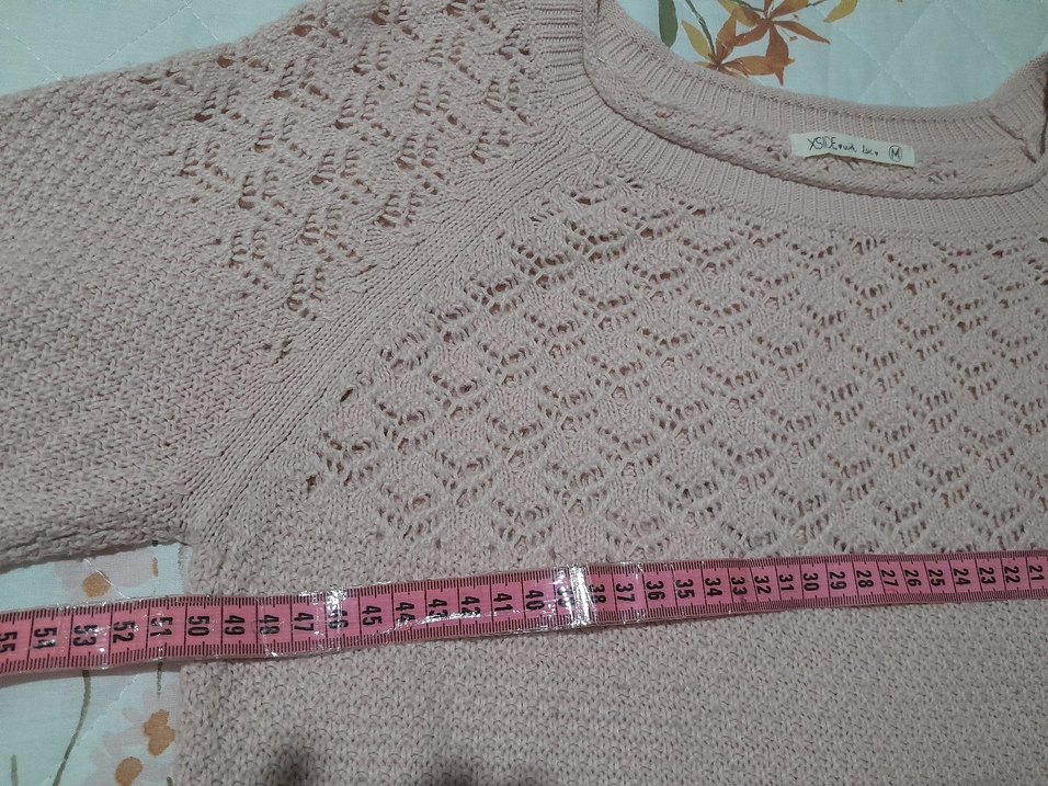 pudra Triko Kadın Kazak - Görsel 4