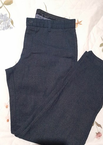 Siyah Erkek Regular Fit Denim Pantolon - Görsel 6
