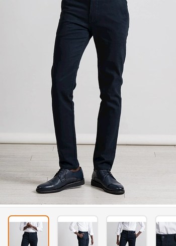 Siyah Erkek Regular Fit Denim Pantolon - Görsel 3