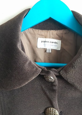 Düğmeli Uzun Kadın Kaban-Manto - Görsel 5