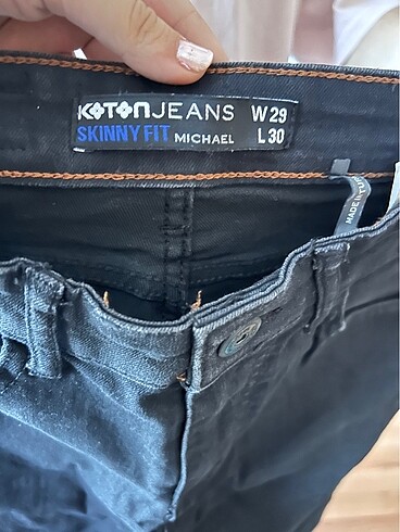 Koton Unisex kot pantolon