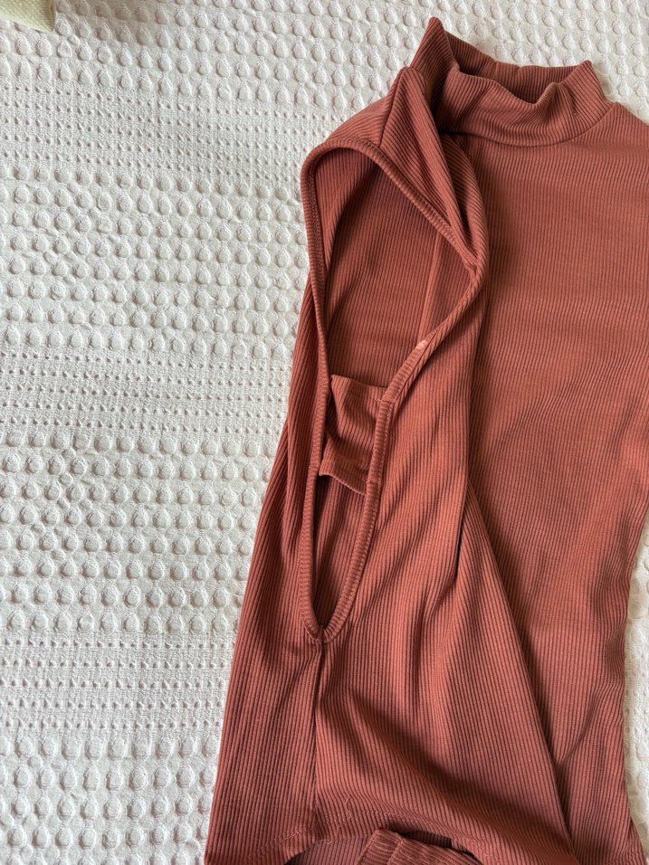 Tek kollu kiremit Bluz - Görsel 2