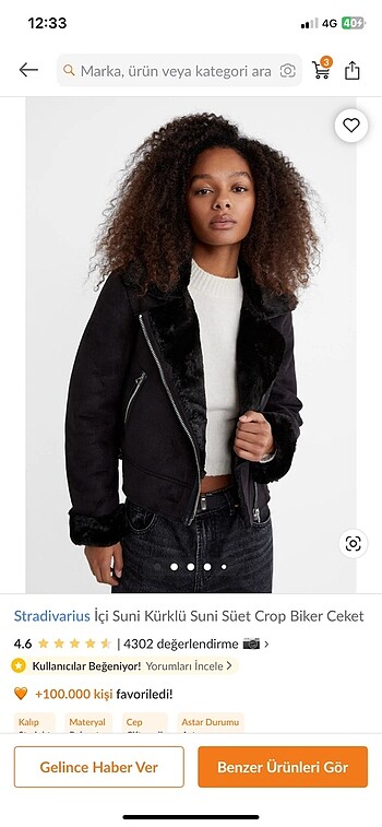 Biker ceket