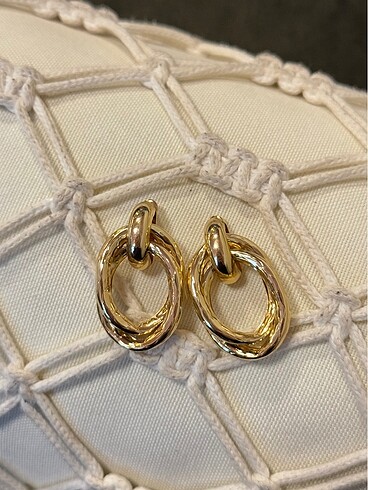Diğer Gold basic küpe