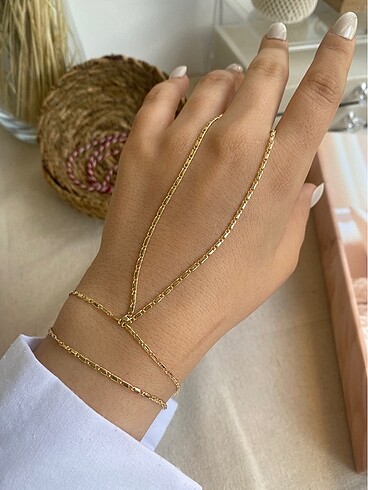 İthal Vip Gold Plaka Zincir Şahmeran