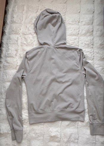 Nike Nike Gri Kapüşonlu Fermuarlı Kadın Ceket