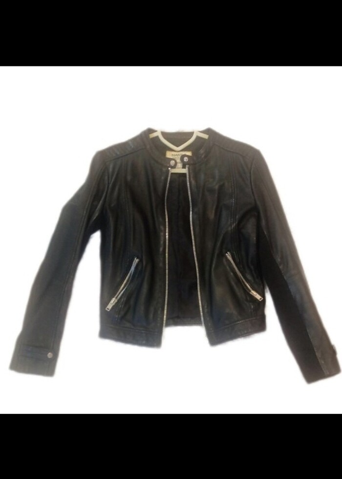 Deri Kadın Montu - Görsel 2