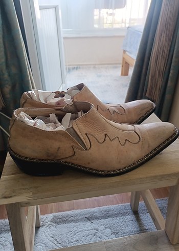 Özel tasarım, el yapımı %100 hakiki deri - Görsel 3