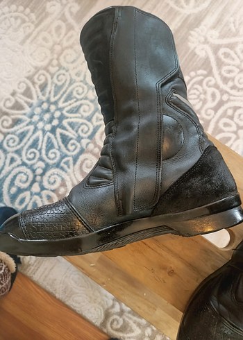 Siyah Tokalı Erkek Biker Botları - Görsel 5