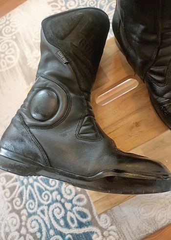 Siyah Tokalı Erkek Biker Botları - Görsel 9