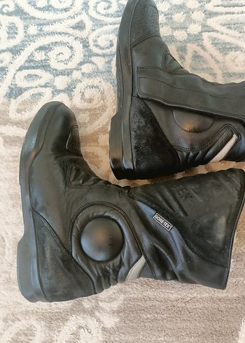 Siyah Tokalı Erkek Biker Botları - Görsel 17