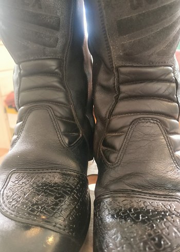 Siyah Tokalı Erkek Biker Botları - Görsel 4