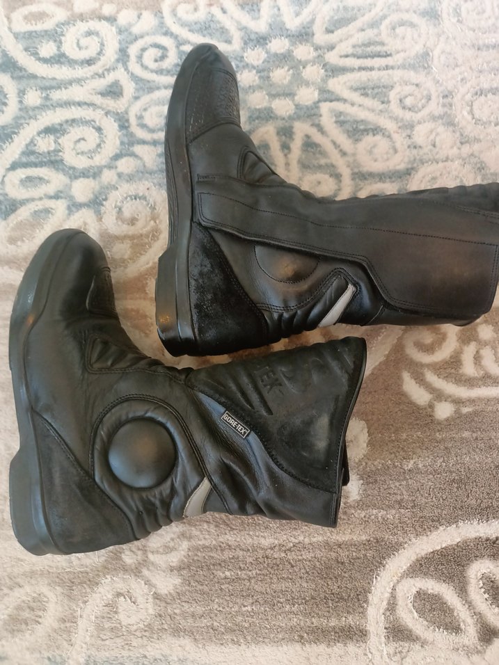 Siyah Tokalı Erkek Biker Botları - Görsel 2