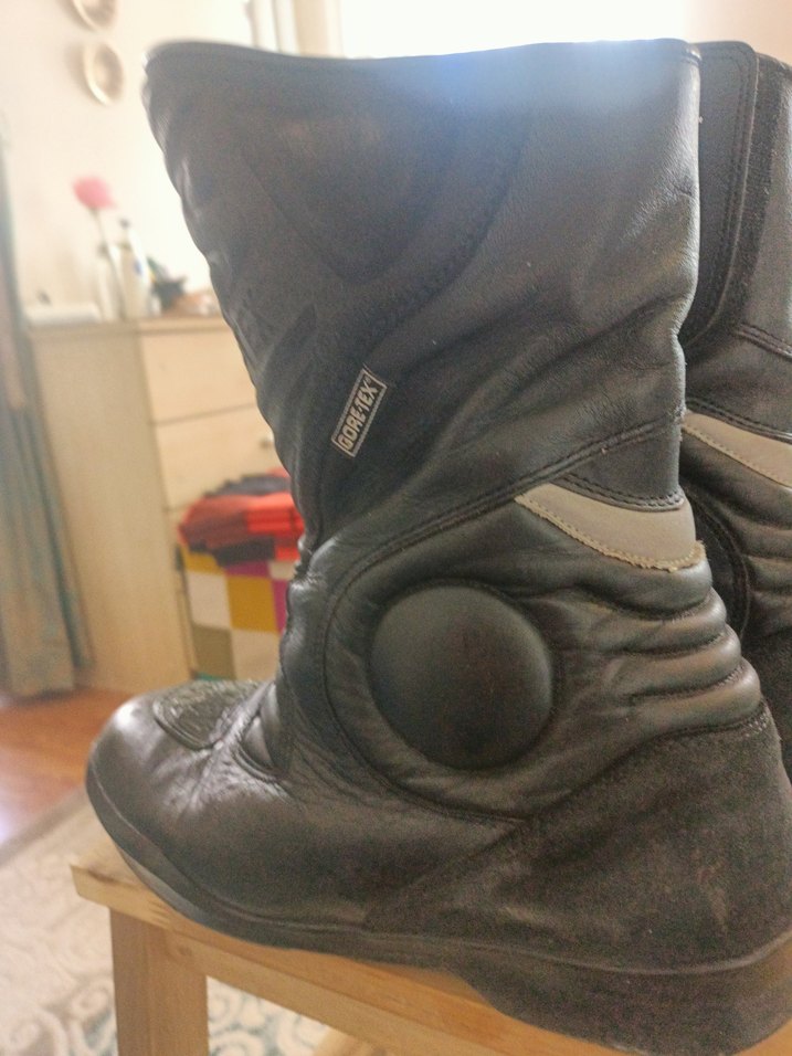 Siyah Tokalı Erkek Biker Botları - Görsel 3