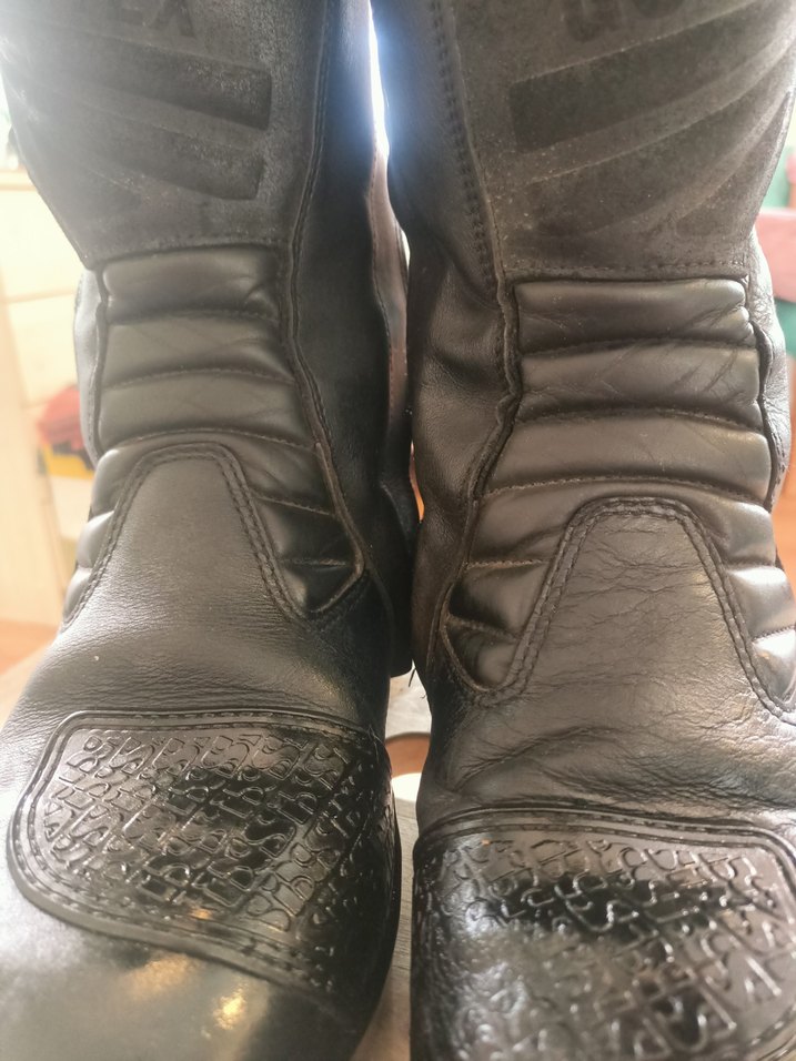 Siyah Tokalı Erkek Biker Botları - Görsel 4