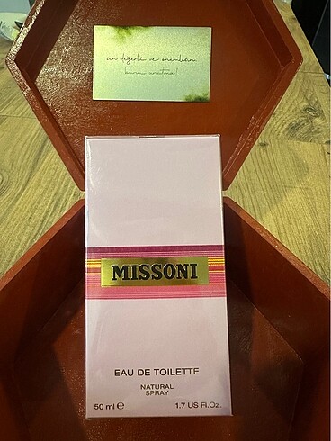 Missoni edt 50 ml parfüm orjinal