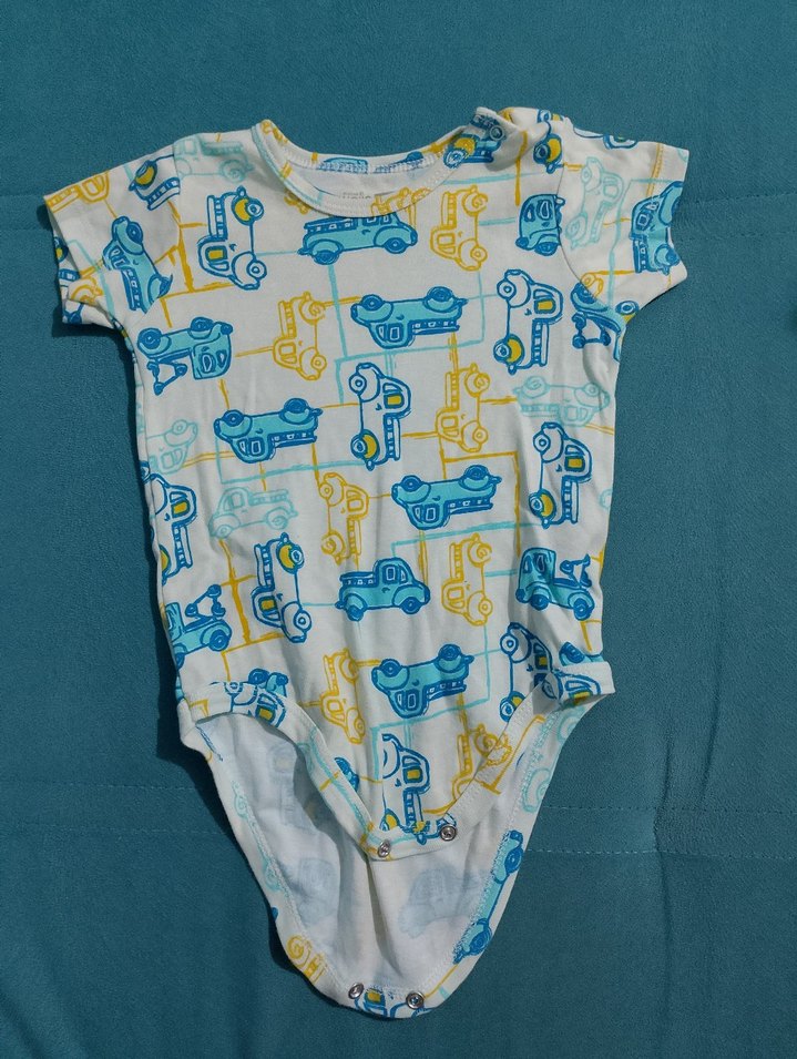 Erkek Bebek Kolsuz Body 12 Ay - Görsel 3