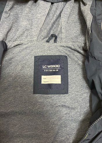 Kapüşonlu Mavi Erkek Çocuk Yağmurluk - Görsel 3