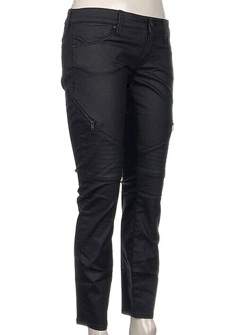 Mavi Jeans Siyah Biker Parlak Kadın Pantolon