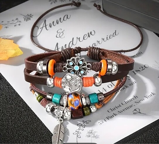Accessorize Kelebek ay yıldız retro bileklik