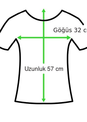 Düğmeli V Yaka Çizgili Tişört - Görsel 5