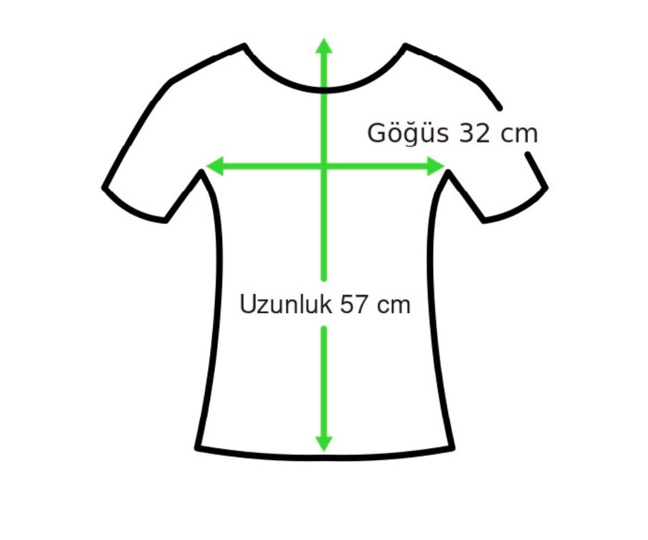 Düğmeli V Yaka Çizgili Tişört - Görsel 5