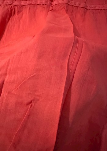 Pembe straplez bershka bluz - Görsel 3