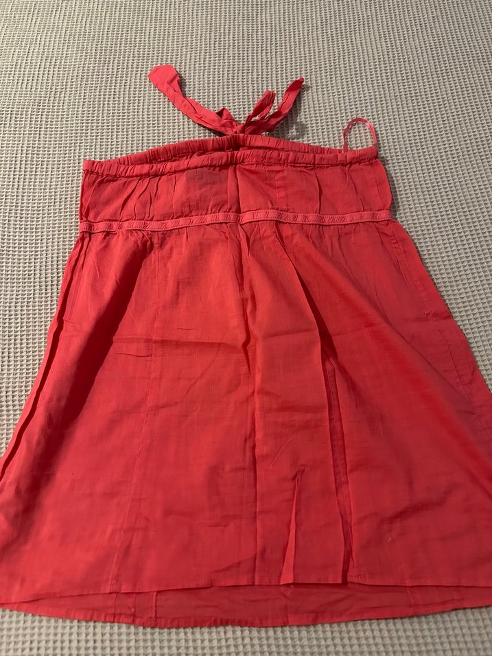 Pembe straplez bershka bluz - Görsel 2