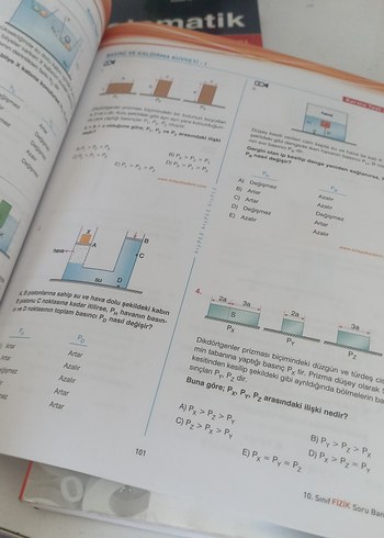 Beden Matematik ve Fizik Soru Bankası Kitapları