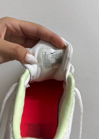 Orjinal Nike Beyaz Spor Kadın Sneaker - Görsel 5