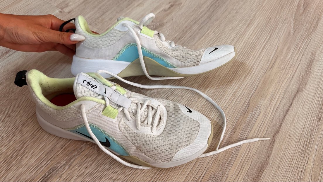 Orjinal Nike Beyaz Spor Kadın Sneaker - Görsel 2