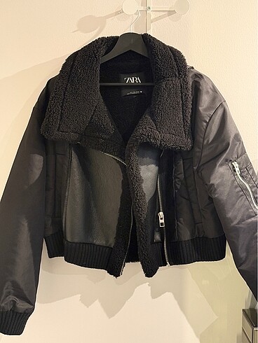 Zara Biker Crop Mont