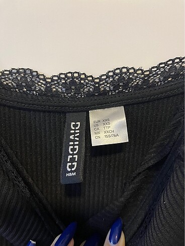 diğer Beden H&M fitilli siyah dar elbise