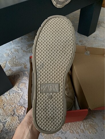 38 Beden camel Renk Zara converse