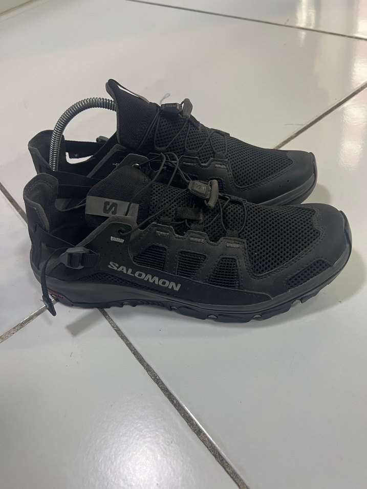 Salomon Siyah Erkek Spor Ayakkabı Velcro - Görsel 2