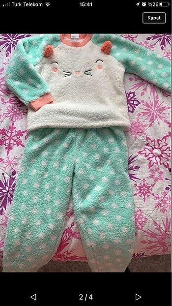 Penti pijama ve hm şapka