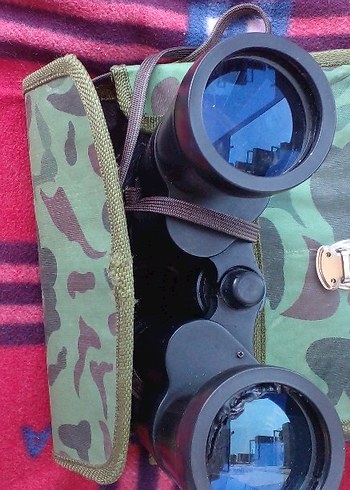 Siyah Büyük Mercekli Dürbün - Görsel 5