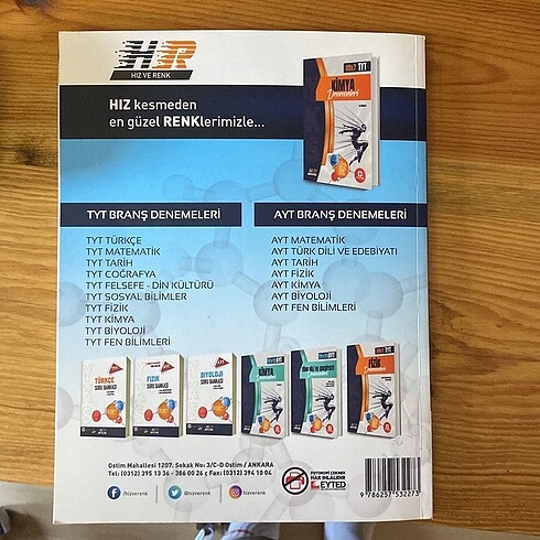 Hız ve Renk Organik Kimya Soru Bankası - Görsel 6